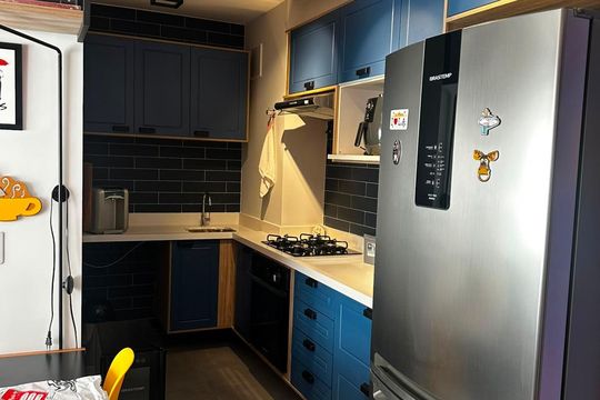 Cozinha de apartamento à venda com 2 quartos, 40m² em Vila Butantã, São Paulo