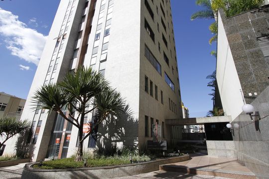 Fachada de apartamento à venda com 3 quartos, 90m² em Barro Preto, Belo Horizonte