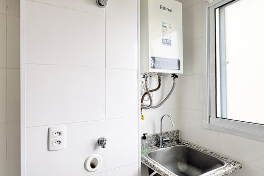 Área de Serviço de apartamento para alugar com 2 quartos, 42m² em Jardim Iris, São Paulo