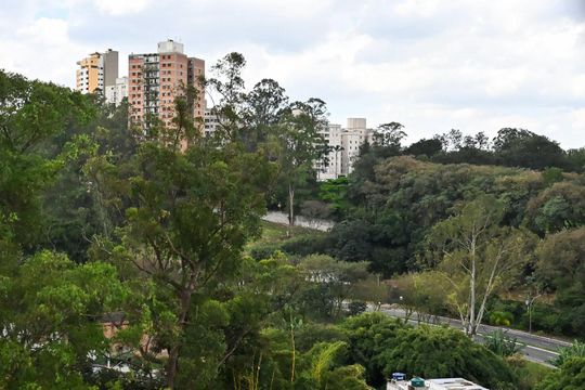 Vista do Quarto 2 de apartamento para alugar com 3 quartos, 61m² em Panamby, São Paulo