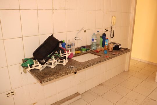 Cozinha de apartamento à venda com 2 quartos, 59m² em Jardim Imperador (zona Leste), São Paulo