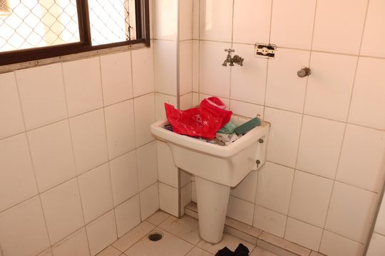 Área de serviço de apartamento à venda com 2 quartos, 59m² em Jardim Imperador (zona Leste), São Paulo