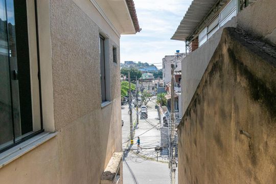 Vista da Sala de Estar de apartamento para alugar com 2 quartos, 66m² em Olaria, Rio de Janeiro