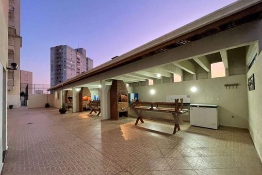 Área externa de apartamento à venda com 2 quartos, 54m² em Vila Príncipe de Gales, Santo André