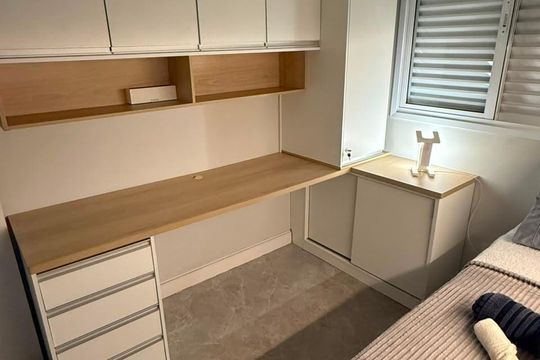 Quarto de apartamento para alugar com 2 quartos, 60m² em Vila Barros, Guarulhos