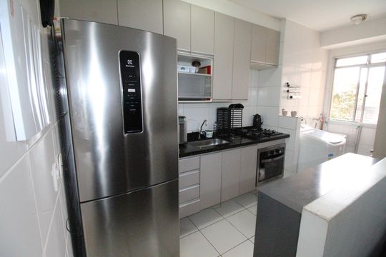 Cozinha de apartamento para alugar com 3 quartos, 58m² em Jd Flamboyant, São José dos Campos