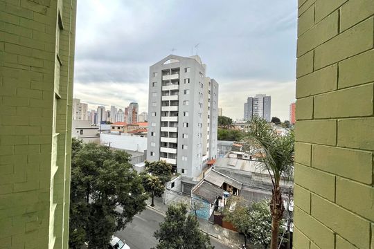 Vista da Sala de apartamento à venda com 2 quartos, 62m² em Vila Santa Catarina, São Paulo