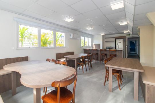 Área comum de apartamento à venda com 1 quarto, 24m² em Centro Histórico, Porto Alegre