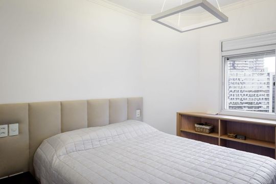 Quarto de apartamento à venda com 1 quarto, 54m² em Vila Olímpia, São Paulo