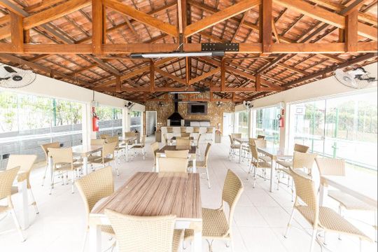 Área comum - Churrasqueira de apartamento para alugar com 2 quartos, 49m² em Parque Jambeiro, Campinas