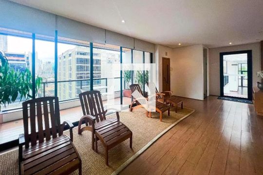 Área comum de apartamento para alugar com 1 quarto, 64m² em Vila Olímpia, São Paulo