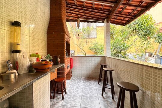 Área gourmet - Casa 1 de casa à venda com 4 quartos, 287m² em Vila Alves Dias, São Bernardo do Campo