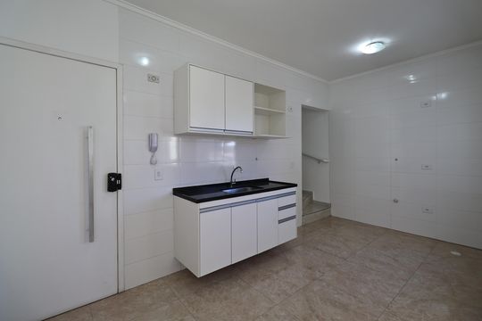 Cozinha de apartamento à venda com 2 quartos, 100m² em Campestre, Santo André
