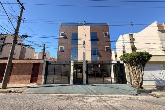 Fachada de apartamento à venda com 2 quartos, 100m² em Campestre, Santo André
