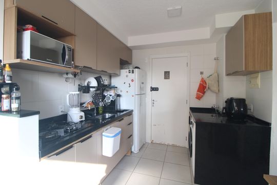 Cozinha de apartamento para alugar com 2 quartos, 32m² em Socorro, São Paulo