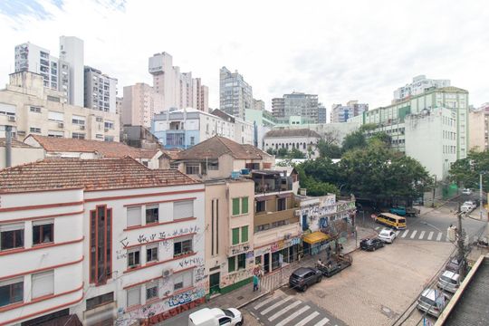 Vista do Quarto de apartamento à venda com 1 quarto, 24m² em Centro Histórico, Porto Alegre