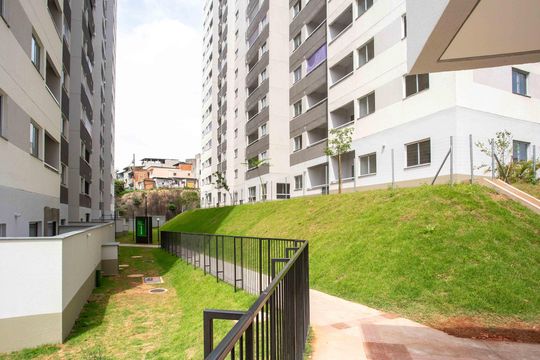Área comum de apartamento para alugar com 2 quartos, 45m² em Canhema, Diadema