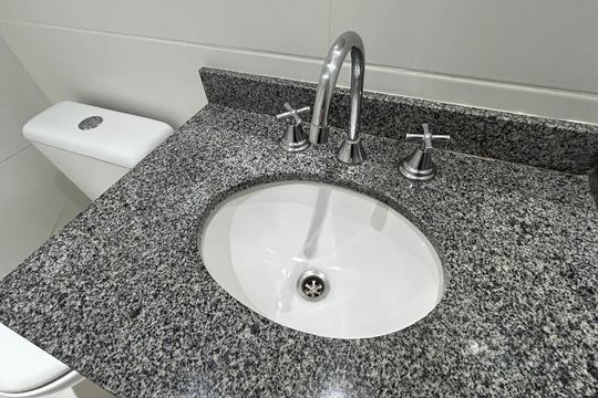 Banheiro 1 de apartamento para alugar com 2 quartos, 62m² em Vila Augusta, Guarulhos