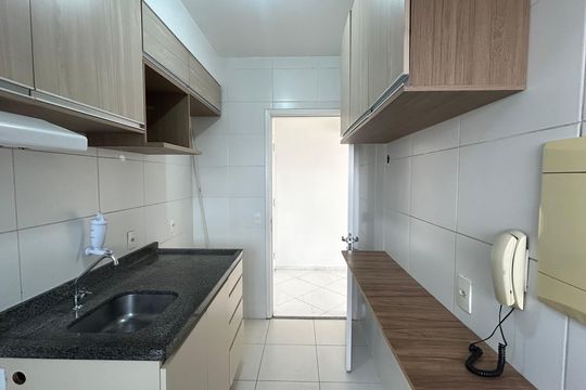 Cozinha de apartamento para alugar com 2 quartos, 62m² em Vila Augusta, Guarulhos