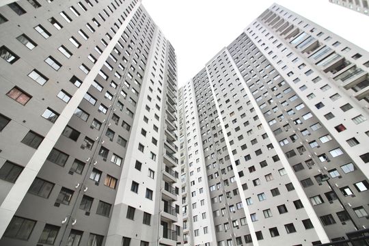 Fachada  de apartamento para alugar com 2 quartos, 43m² em Vila Campanela, São Paulo