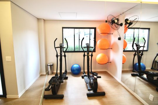 Área comum - Academia de apartamento para alugar com 2 quartos, 43m² em Vila Campanela, São Paulo