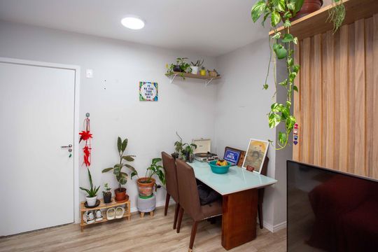 Sala de casa de condomínio para alugar com 2 quartos, 45m² em Centro, Diadema