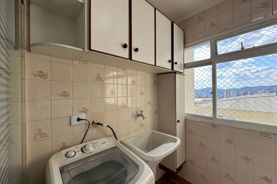 Área de Serviço de apartamento para alugar com 3 quartos, 128m² em Alphaville, Barueri