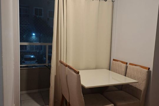 Sala de casa de condomínio para alugar com 2 quartos, 46m² em Parque Sarapuí, Duque de Caxias