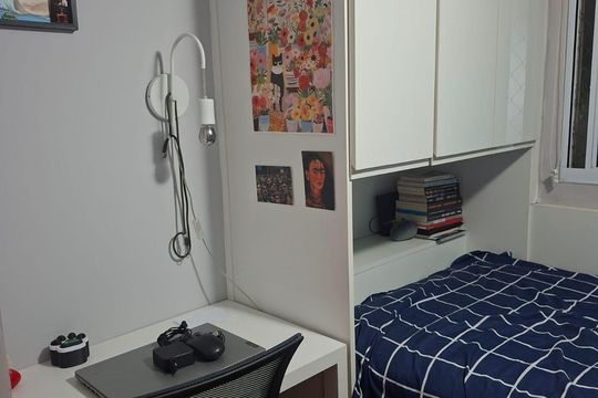 Quarto de casa de condomínio para alugar com 2 quartos, 46m² em Parque Sarapuí, Duque de Caxias