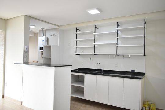 Cozinha de apartamento para alugar com 2 quartos, 65m² em Vila Clementino, São Paulo