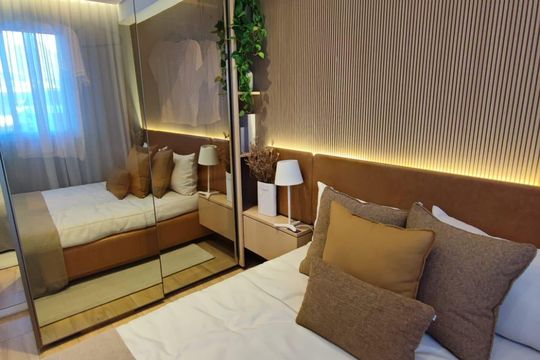 Quarto de apartamento à venda com 1 quarto, 38m² em Parque São Jorge, São Paulo