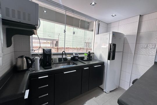 Salão de Festas de apartamento para alugar com 1 quarto, 50m² em Centro, São Vicente