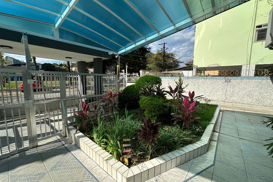 Área comum de apartamento para alugar com 1 quarto, 50m² em Centro, São Vicente