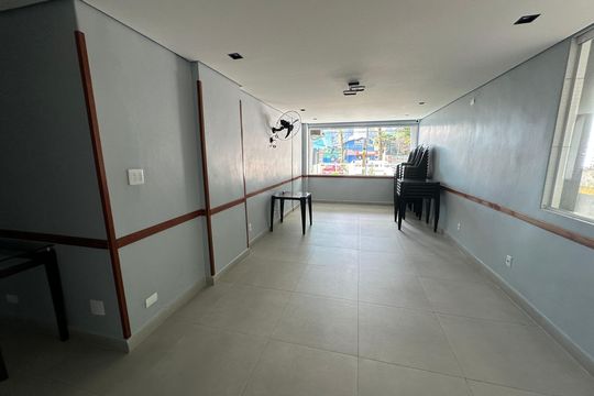 Salão de Festas de apartamento para alugar com 1 quarto, 50m² em Centro, São Vicente