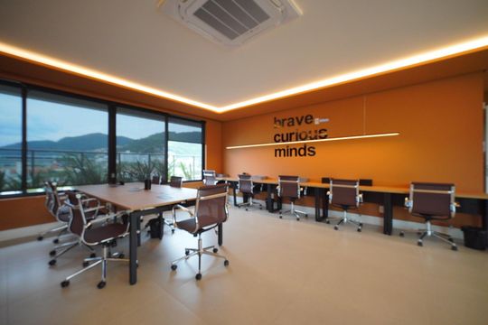 Área comum de apartamento para alugar com 2 quartos, 68m² em Saco Grande, Florianópolis