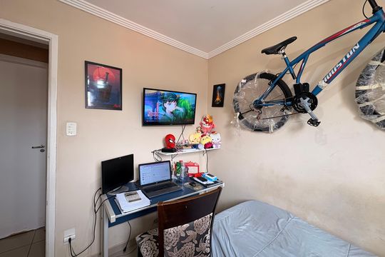 Quarto 1 de apartamento à venda com 3 quartos, 63m² em Jardim Utinga, Santo André