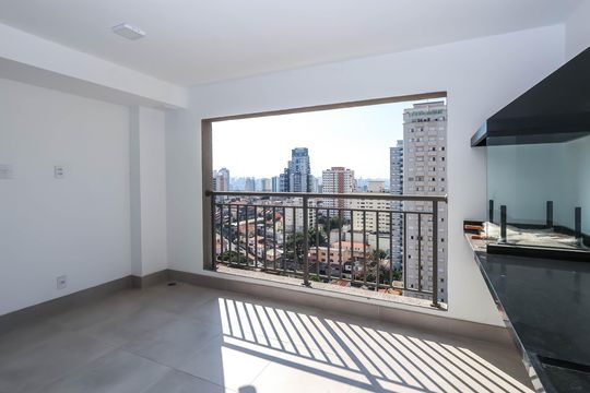 Varanda de apartamento à venda com 2 quartos, 69m² em Vila Dom Pedro I, São Paulo