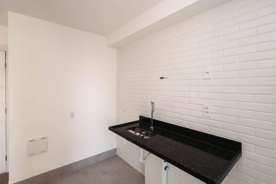 Cozinha de apartamento à venda com 2 quartos, 69m² em Vila Dom Pedro I, São Paulo