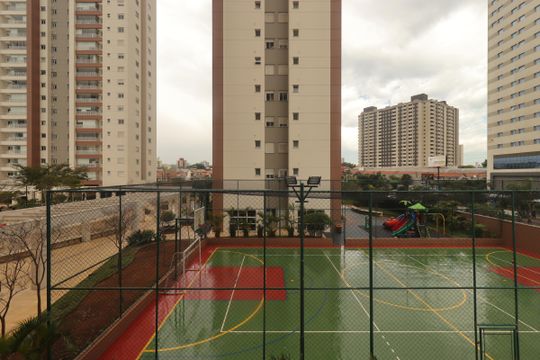 Vista da Varanda Gourmet de apartamento para alugar com 2 quartos, 67m² em Vila Homero Thon, Santo André