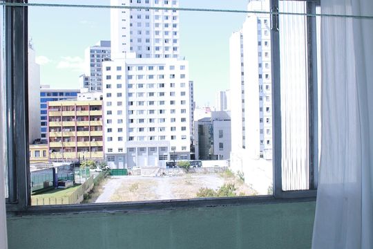 Vista da Sala de apartamento para alugar com 3 quartos, 137m² em Santa Ifigênia, São Paulo