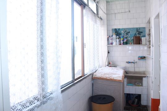 Área de serviço de apartamento para alugar com 3 quartos, 137m² em Santa Ifigênia, São Paulo