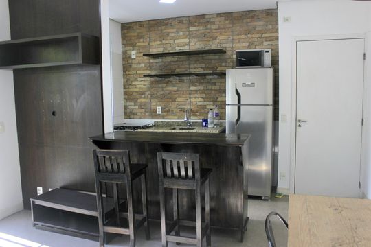 Cozinha de apartamento para alugar com 2 quartos, 50m² em Vila Augusta, Guarulhos