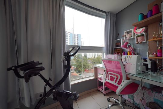 Varanda da Suíte de apartamento para alugar com 3 quartos, 88m² em Campinas, São José