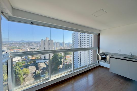 Varanda de apartamento para alugar com 2 quartos, 56m² em Vila Galvão, Guarulhos