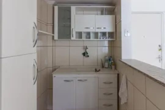 Área de serviço de apartamento à venda com 1 quarto, 28m² em Bela Vista, São Paulo