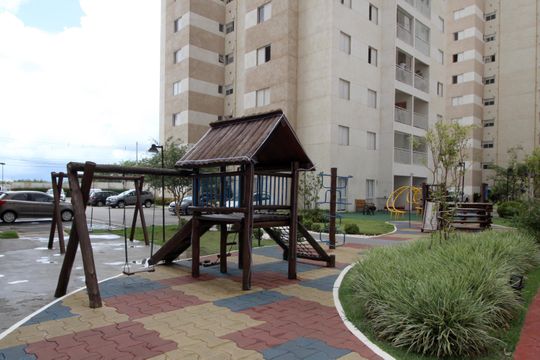 Área comum de apartamento para alugar com 2 quartos, 79m² em Parque Morumbi, Sorocaba