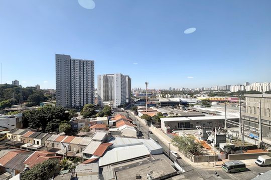 Vista do Quarto de kitnet/studio para alugar com 1 quarto, 17m² em Freguesia do Ó, São Paulo