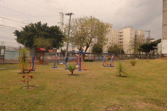 Área Comum - Espaço Fitness de apartamento à venda com 2 quartos, 60m² em Parque Sao Vicente, Santo André
