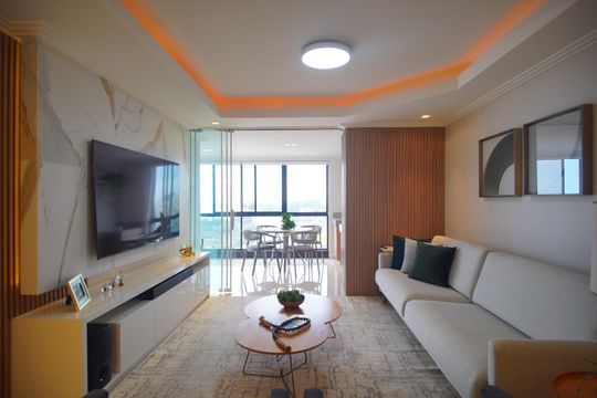 Sala de apartamento à venda com 3 quartos, 152m² em Centro, São Leopoldo