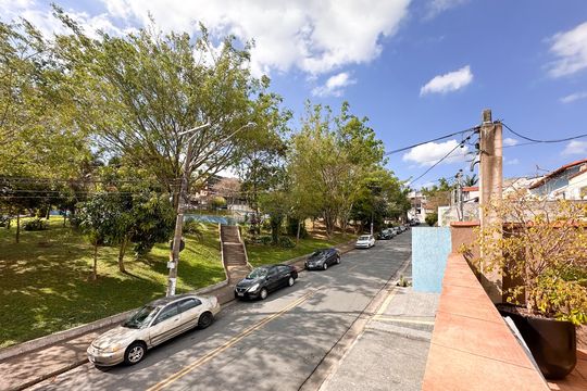Vista da Sacada da Suíte de casa à venda com 3 quartos, 224m² em Vila Claraval, São Bernardo do Campo